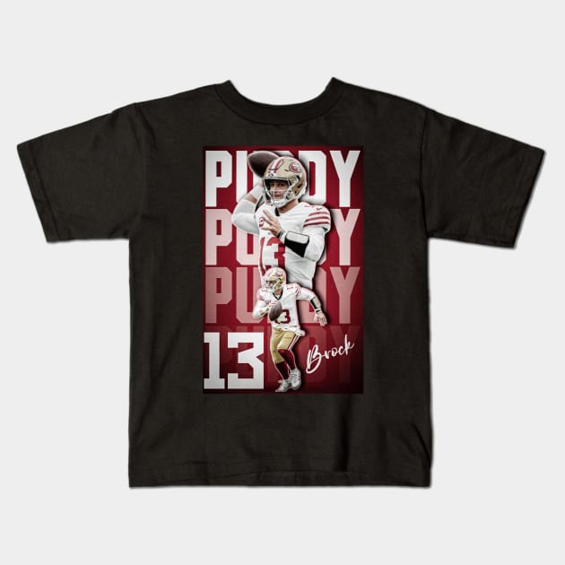 Brock Purdy 13 Kids T-Shirt by NFLapparel